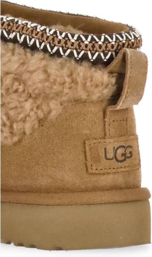 Ugg Bruine Suède Enkellaarzen voor Vrouwen Brown Dames