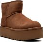 Ugg Bruine Suède Flatform Laarzen met plush™ Brown Dames - Thumbnail 9