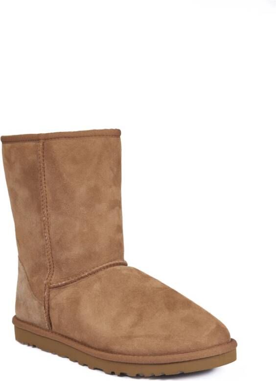 Ugg Bruine Suède Instaplaarzen Brown Heren