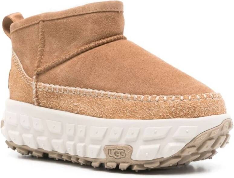 Ugg Bruine Suède Ultra Mini Laarzen Brown Dames