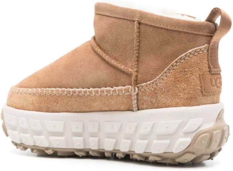 Ugg Bruine Suède Ultra Mini Laarzen Brown Dames