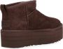 Ugg Bruine Ultra Mini Platform Laars Brown Dames - Thumbnail 5