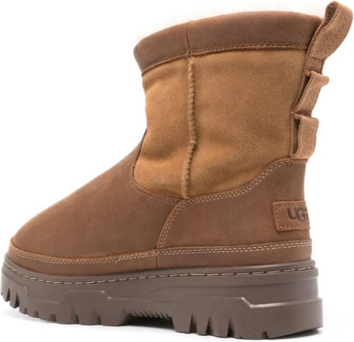 Ugg Bruine Waterdichte Color-Block Laarzen Brown Heren