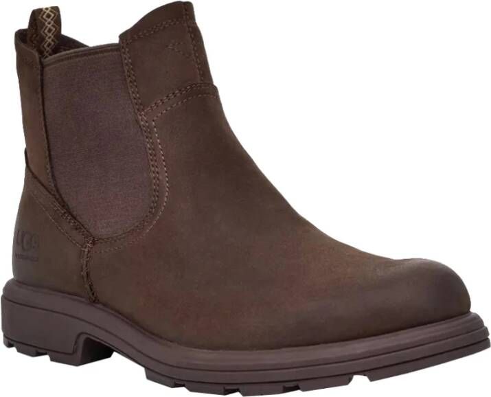 Ugg Casual Chelsea Bikers in leer Brown Heren