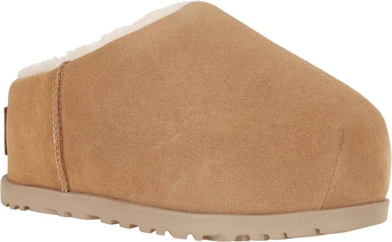 Ugg Chestnut Pumped Slide Sandalen Beige Dames