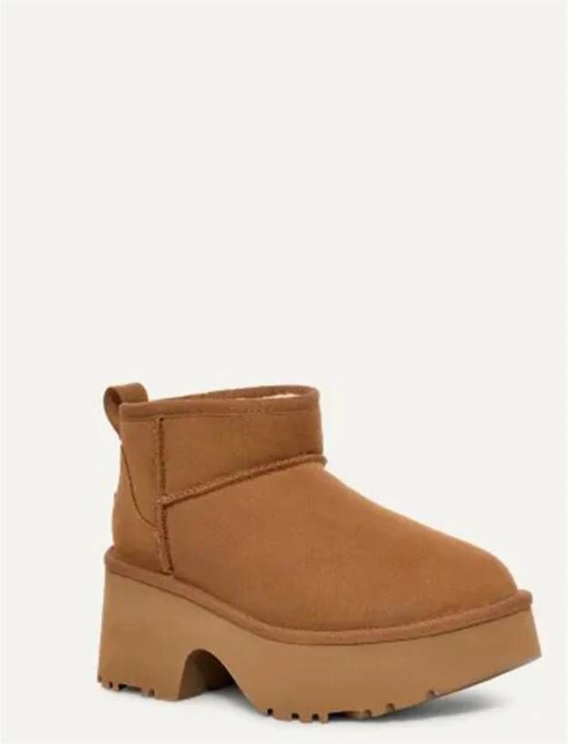 Ugg Chunky Platform Laarzen Brown Dames