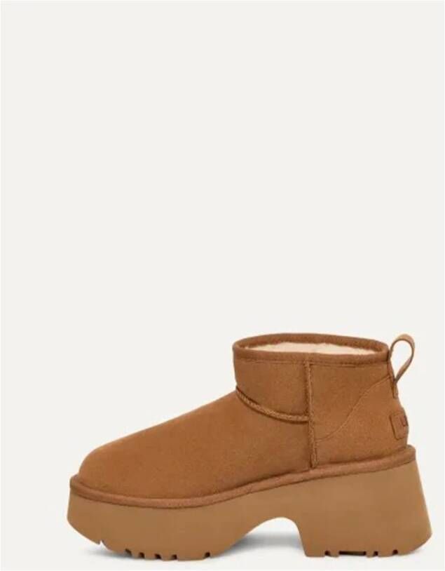 Ugg Chunky Platform Laarzen Brown Dames