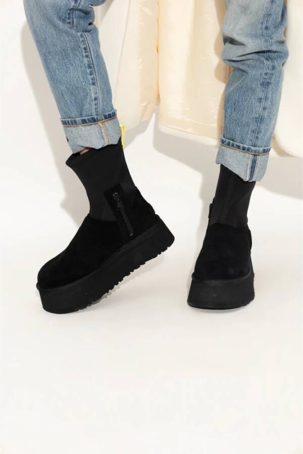 Ugg Classic Dipper platform boots Zwart Dames