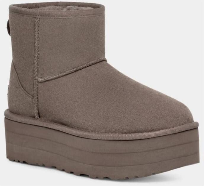 Ugg Classic Mini Platform Smoke Plume Gray Dames