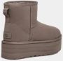 Ugg Classic Mini Platform Smoke Plume Gray Dames - Thumbnail 4