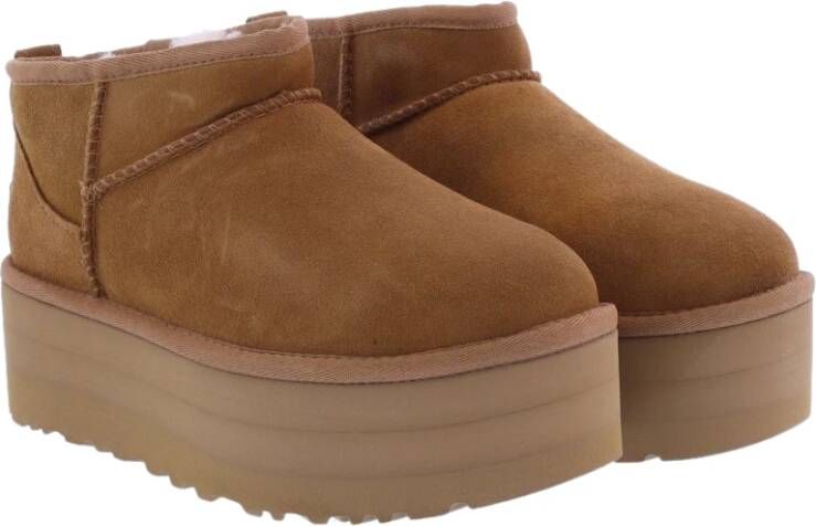 Ugg Classic Ultra Mini Platform Winter Boots Bruin Dames