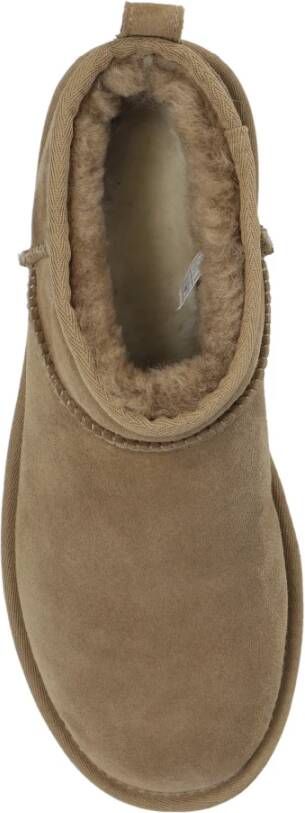 Ugg Classic Ultra Mini sneeuwlaarzen Beige Dames