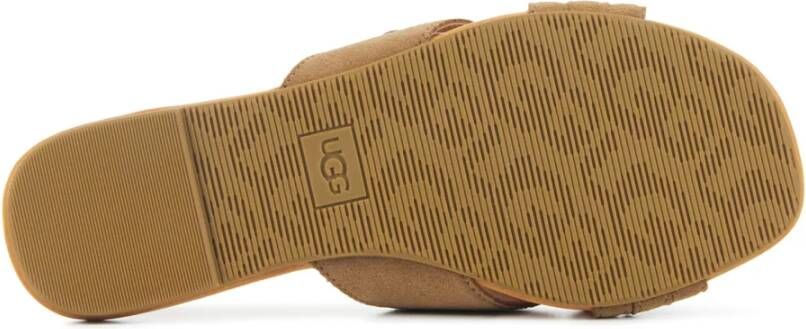 Ugg Cognac Slippers Brown Dames