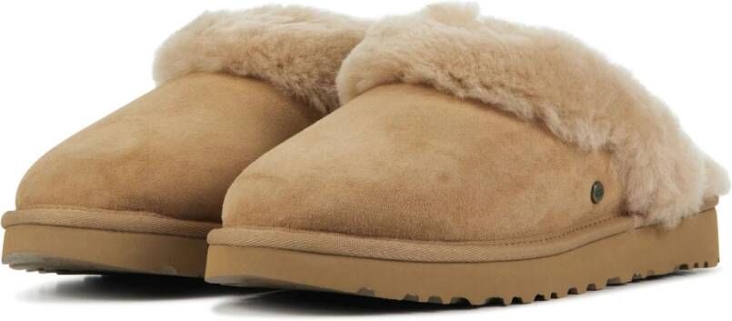 Ugg Cognac Suede Pantoffels Brown Dames