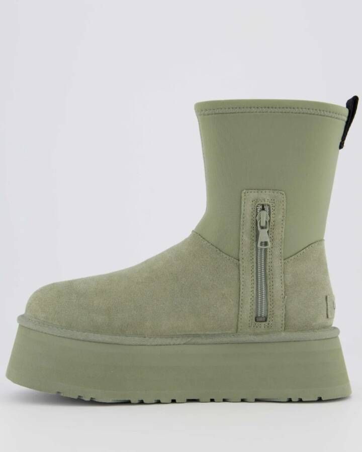 Ugg Dames Classic Dipper Chestnut Green Dames