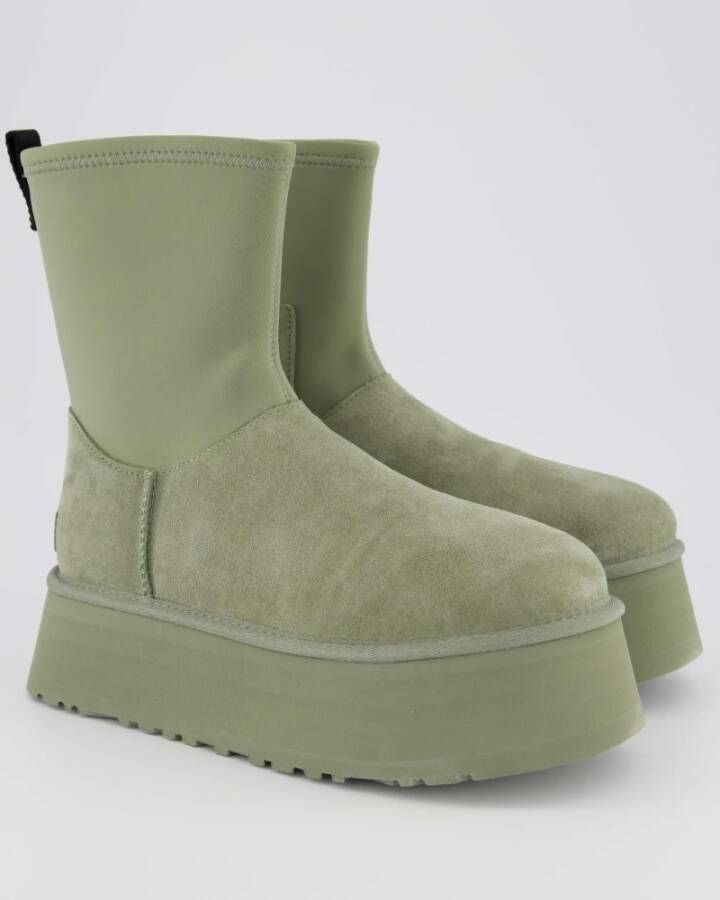 Ugg Dames Classic Dipper Chestnut Green Dames