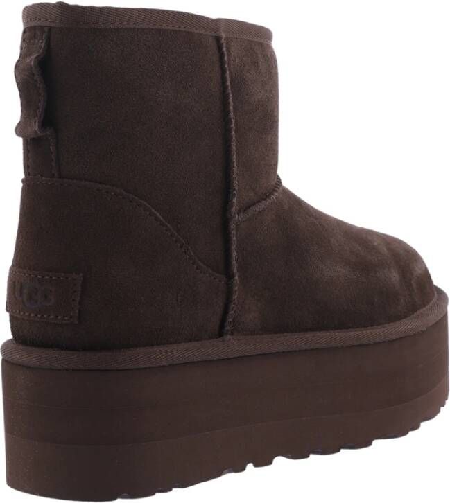 Ugg Dames ClassicMiniPlatform BurntCedar Brown Dames