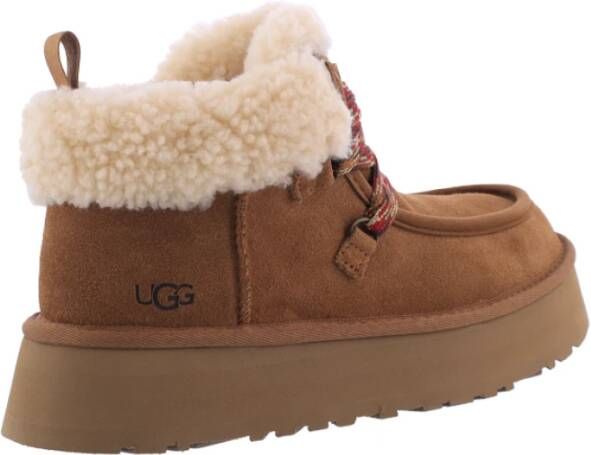 Ugg Dames Funkarra Cabin Cuff Chestnut Brown Dames