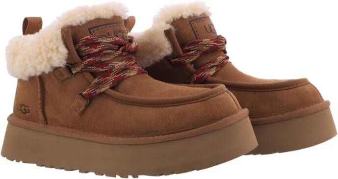 Ugg Dames Funkarra Cabin Cuff Chestnut Brown Dames