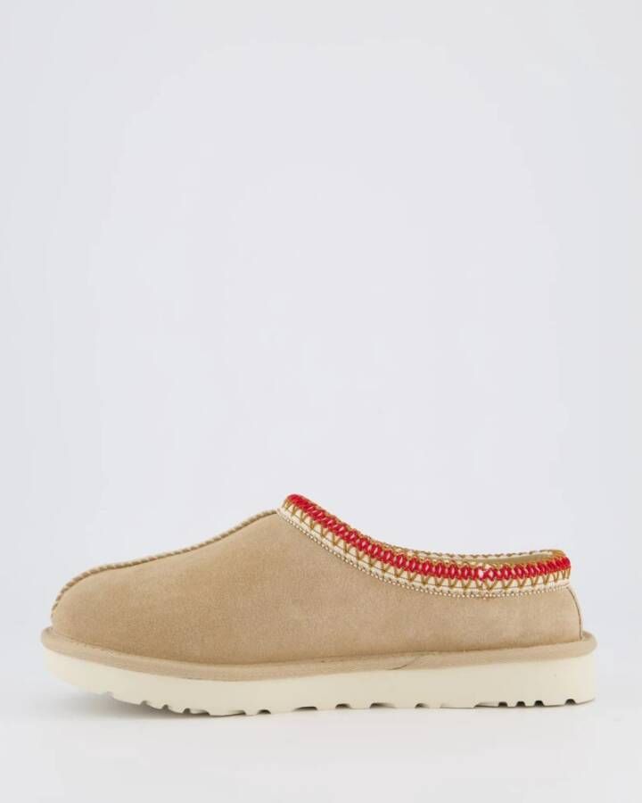 Ugg Dames Tasman Sand Dark Cherry Beige Dames