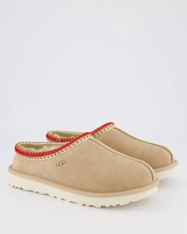 Ugg Dames Tasman Sand Dark Cherry Beige Dames