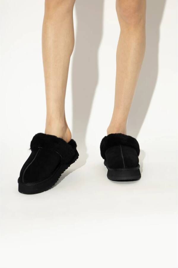 Ugg Disquette suède slides Black Dames