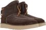 Ugg Donkerbruine Shearling Enkellaarzen Brown Heren - Thumbnail 2