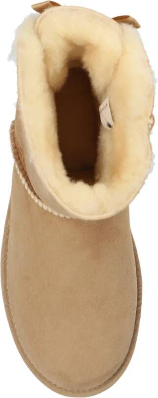 Ugg Enkellaarzen Mini Bailey Bow II Beige Dames