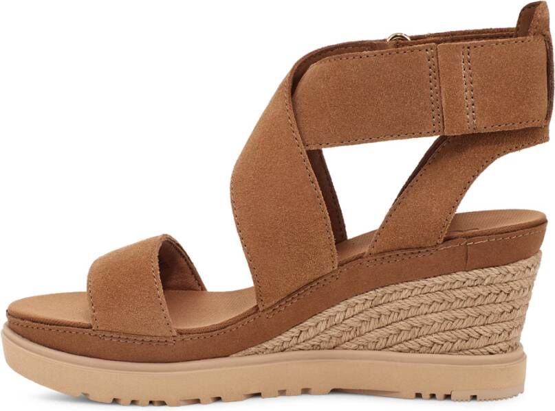 Ugg Enkellaarzen voor vrouwen Brown Dames