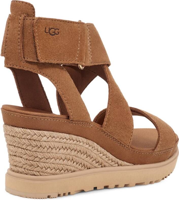 Ugg Enkellaarzen voor vrouwen Brown Dames