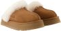 UGG Pantoffels Dames Sloffen Instappers Suède Harde zool Dichte hiel Disquette Cognac - Thumbnail 15