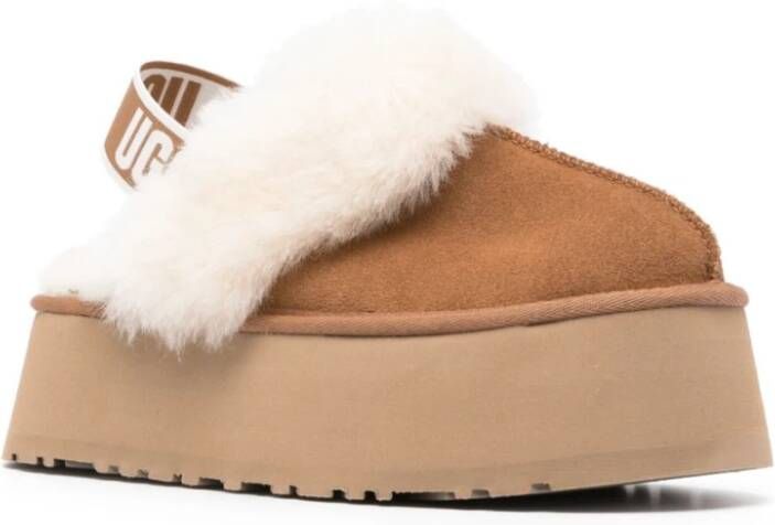 Ugg Flat Sandals Beige Dames