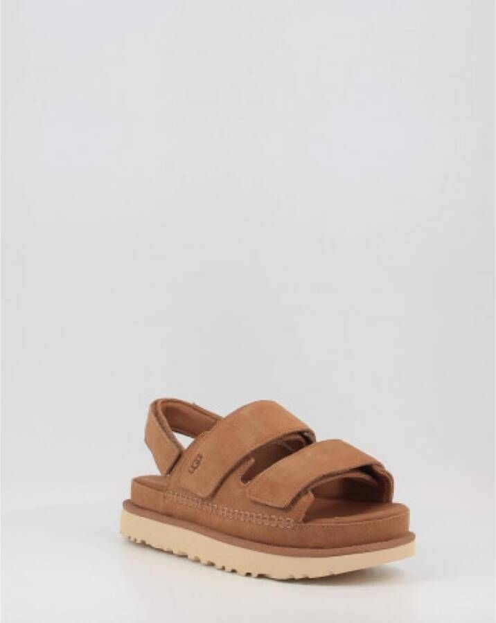 Ugg Flat Sandals Bruin Dames