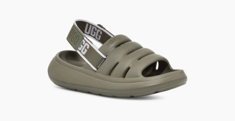 Ugg Flat Sandals Groen Dames