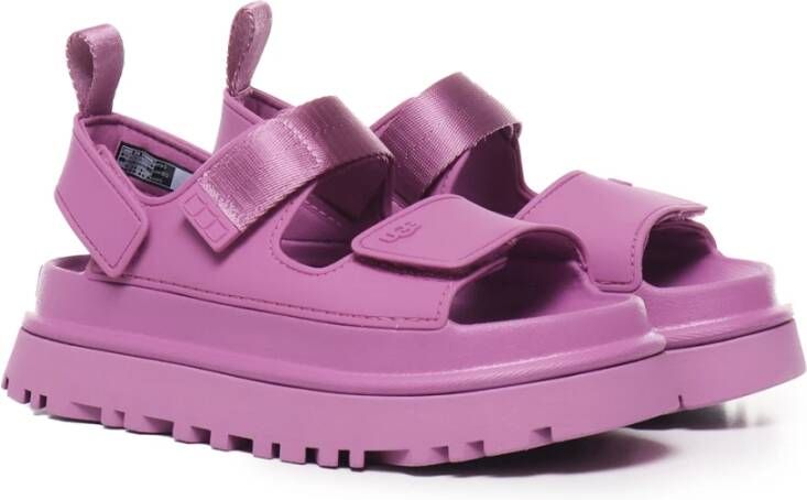 Ugg Flat Sandals Pink Dames