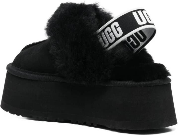 Ugg Flat Sandals Zwart Dames