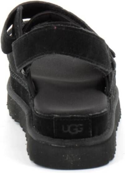 Ugg Flat Sandals Zwart Dames