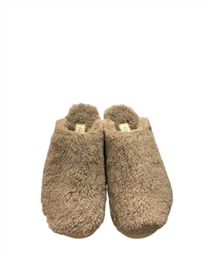 Ugg Fuzz Sugar Sliders Beige Dames