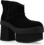 Ugg Gehakte enkellaarzen New Heights Platform Black Dames - Thumbnail 5