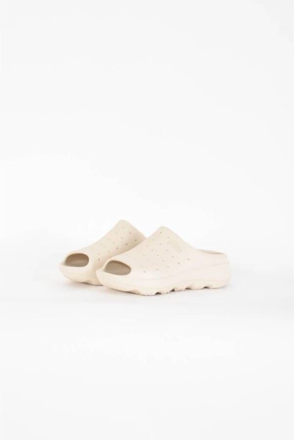 Ugg Geperforeerde rubberen sandalen Beige Heren