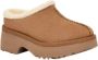 UGG Instappers Dames New Heights Cozy Clog Maat: 40 Materiaal: Suède Kleur: Cognac - Thumbnail 3