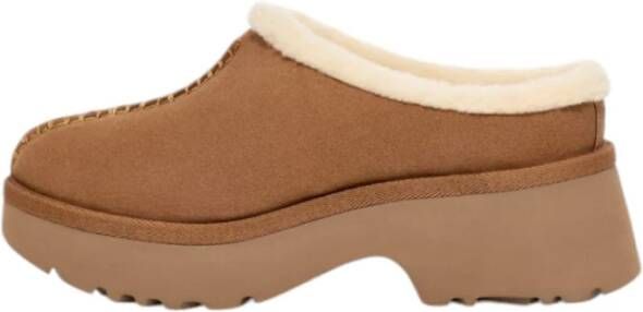 Ugg Gezellige Klomp Slipper Nieuwe Hoogten Brown Dames