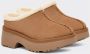 UGG Clogs Dames New Heights Cozy Clog Maat: 41 Materiaal: Suède Kleur: Cognac - Thumbnail 4