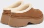 UGG Clogs Dames New Heights Cozy Clog Maat: 41 Materiaal: Suède Kleur: Cognac - Thumbnail 5