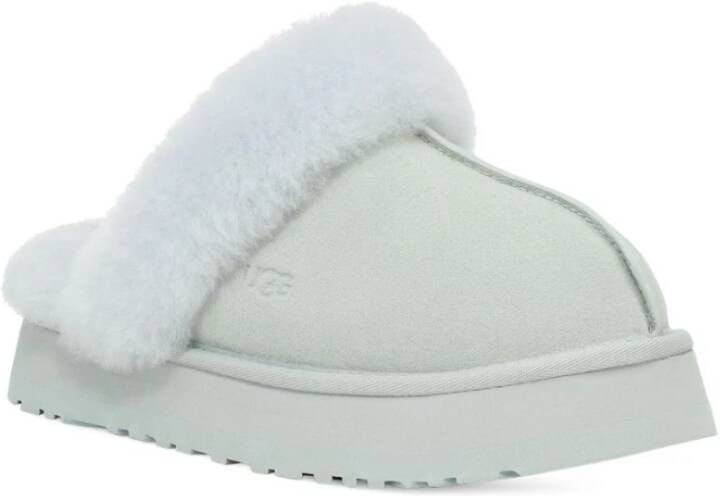 Ugg Gezellige Slipper Disquette Stijl White Dames