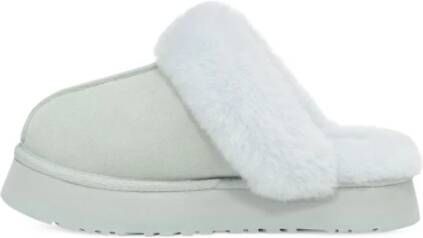 Ugg Gezellige Slipper Disquette Stijl White Dames