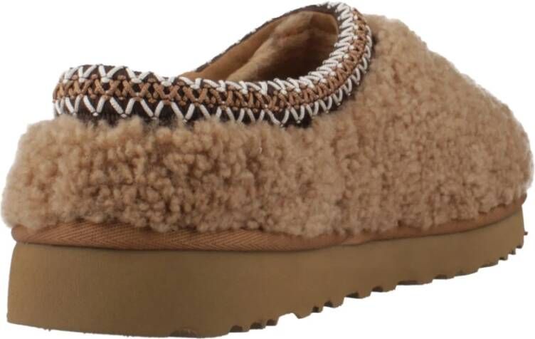 Ugg Gezellige Tasman Maxi Curly Pantoffels Brown Dames