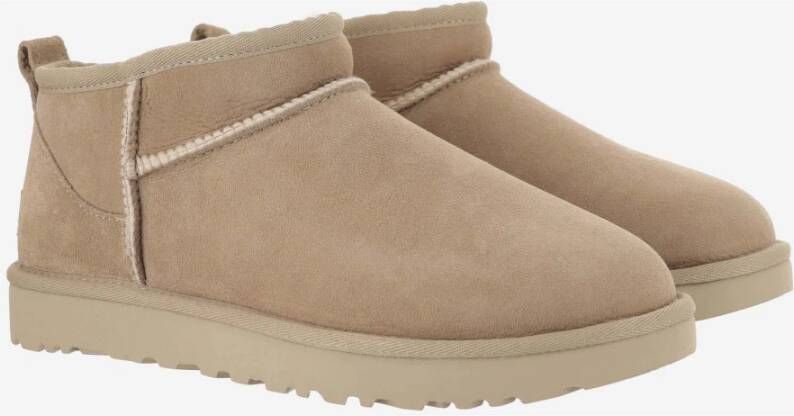 Ugg Gezellige Winterlaarzen voor Stijlvol Comfort Beige Dames