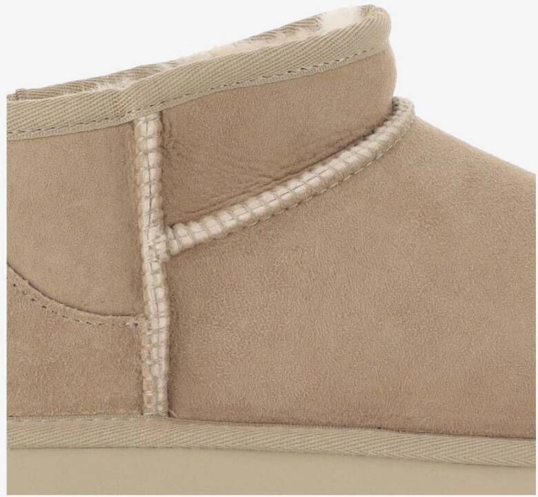 Ugg Gezellige Winterlaarzen voor Stijlvol Comfort Beige Dames