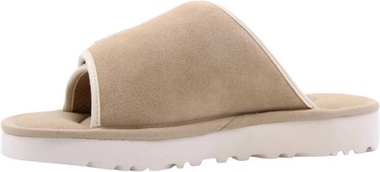 Ugg Stijlvolle Zomer Slippers Beige Heren